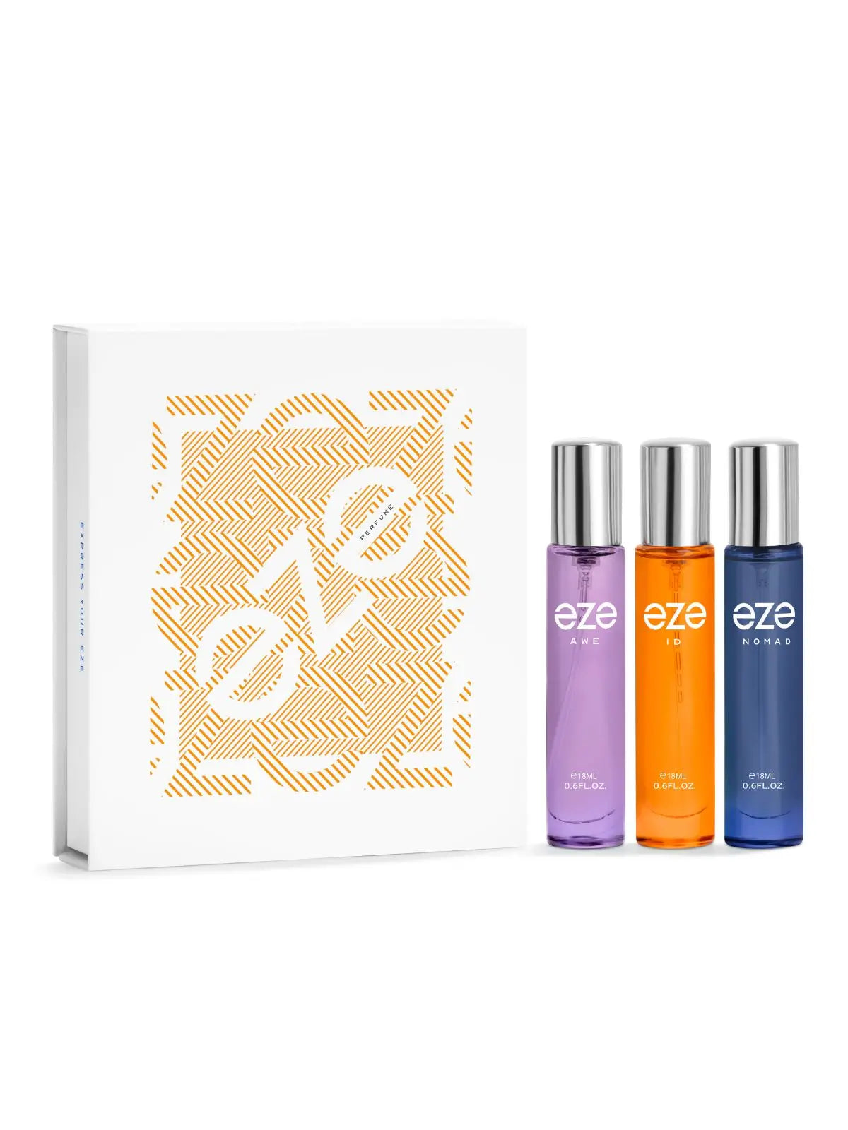 EZE UNISEX PERFUME's 18ML GIFT BOX - ID CHECK