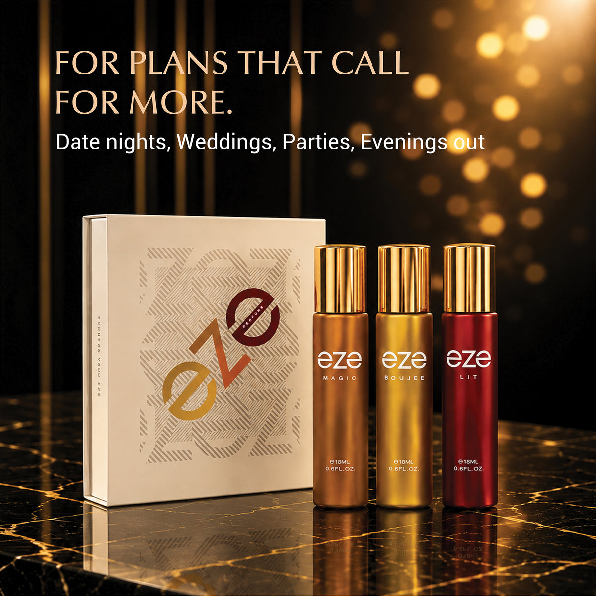 Elevate Gift Set - EDP Unisex | 18Ml x 3
