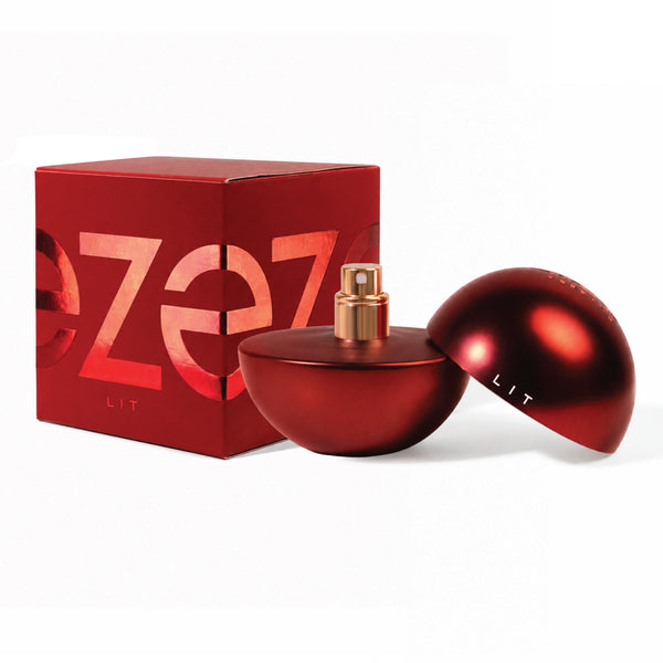 Eze Lit women's fruity gourmand perfume bottle
